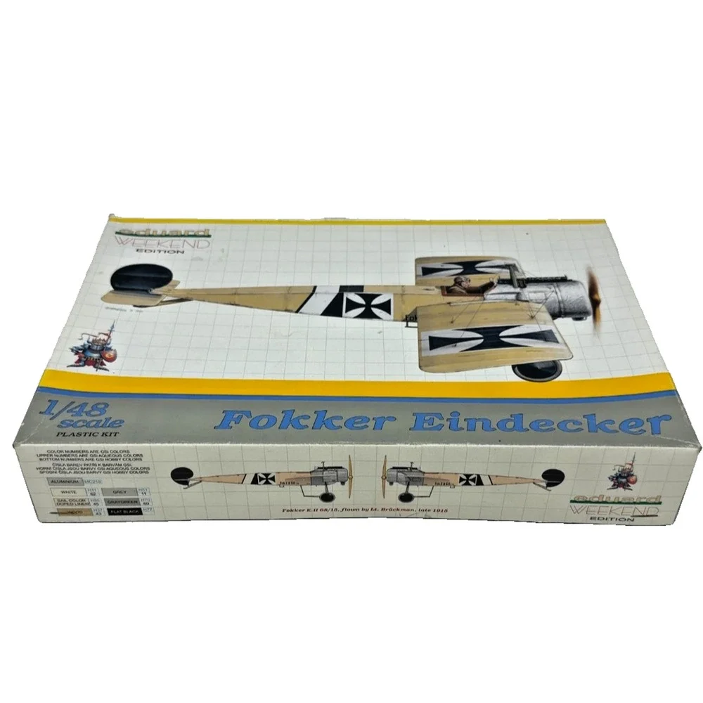 2010 Eduard Fokker Eindecker Weekend Edition 1/48 Plastic Model Kit New